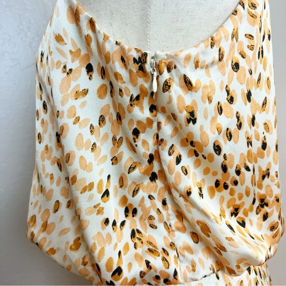 •NEVER FULLY DRESSED• Willow Halter‎ Neck Wide Leg Jumpsuit Size US 6
